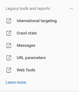 Crawl stats در سرچ کنسول