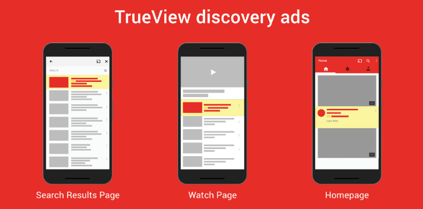 مدلهای تبلیغات truview در یوتیوب